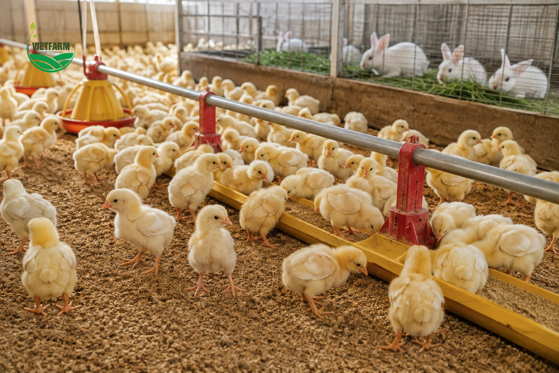 Phân khô ráo, không còn máu và đàn ăn uống tích cực là dấu hiệu rõ ràng cho thấy chương trình phòng cầu trùng bằng Coccin đang phát huy hiệu quả.