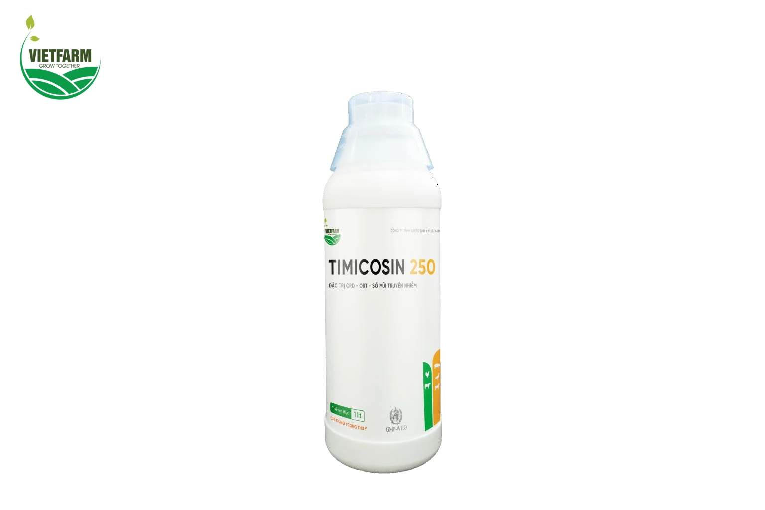 Chai Timicosin 250 điều trị CRD trên gà của Vietfarm